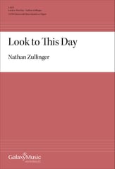 Look to This Day SATB choral sheet music cover